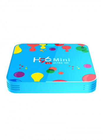 Smart Android TV Box H96 Blue