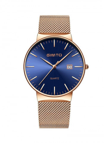 Men's Waterproof Business Style Quartz Watch NNSB03708181