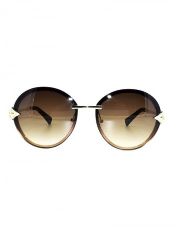 Women's UV Protected Round Sunglasses