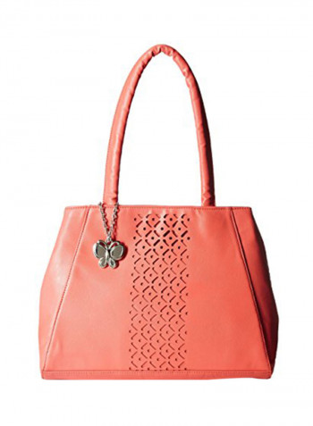 Polyester Blend Shoulder Bag Orange