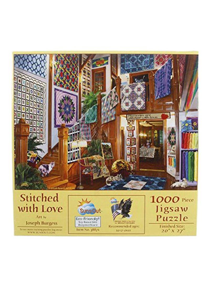 1000-Piece Stitched With Love Jigsaw Puzzle 38871