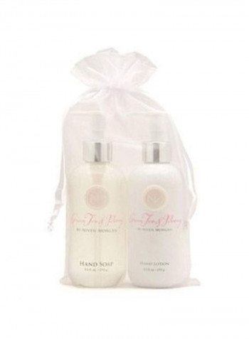 2-Piece Green Tea & Peony Hand Lotion And Soap Set 9.5ounce