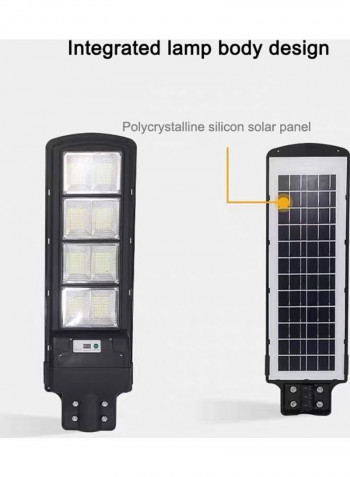 Radar Sensing Solar Power Street Light White