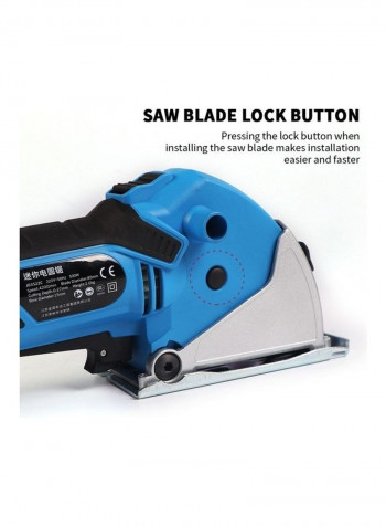 Multifunctional Universal Acrylic Electric Mini Circular Saw Multicolour