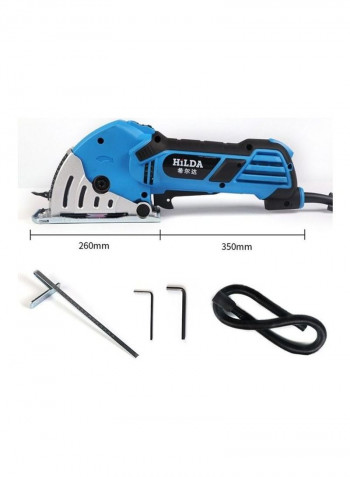 Multifunctional Universal Acrylic Electric Mini Circular Saw Multicolour