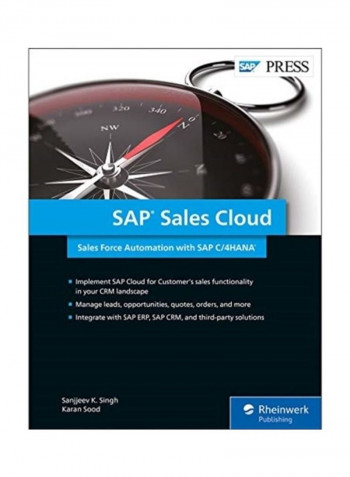 Sap Sales Cloud: Sales Force Automation With SAP C/4HANA Hardcover English by Sanjjeev K. Singh