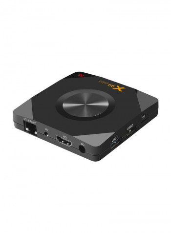 Android TV Set Top Box With Remote Control X99 Mini Black/Grey