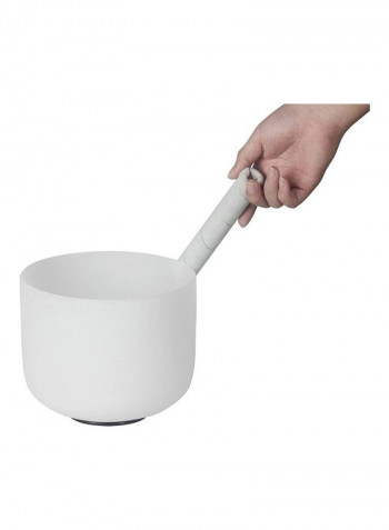 Crystal Singing Bowl B Note with Mallet