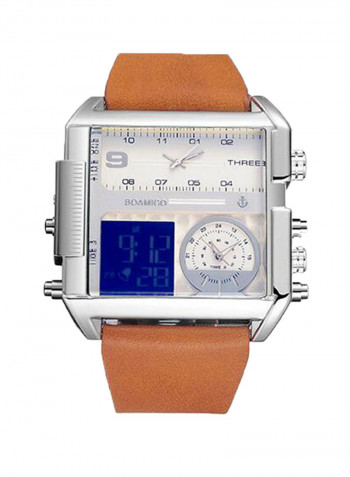 Men's Multifunctional Military Quartz Analog/Digital Watch NNSB03703997