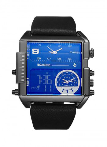Men's Multifunctional Military Quartz Analog/Digital Watch NNSB03703999
