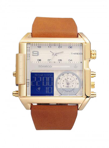 Men's Multifunctional Military Quartz Analog/Digital Watch NNSB03704000