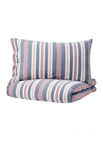 3-Piece Pillowcase With Quilt Cover Set Fabric Multicolour