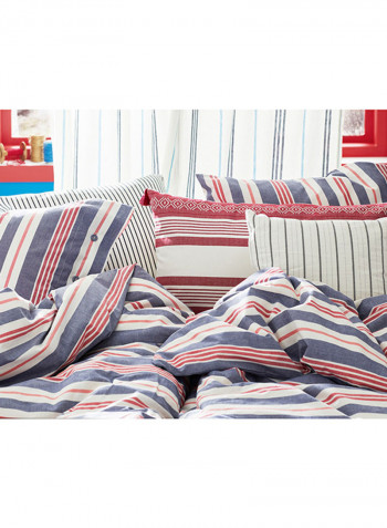 3-Piece Pillowcase With Quilt Cover Set Fabric Multicolour