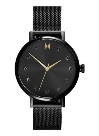 Men's Caviar Water Resistance Stainless Steel Analog Watch 28000058-D