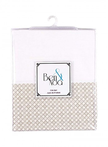 Cotton Crib Skirt