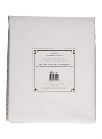 Cotton Crib Skirt