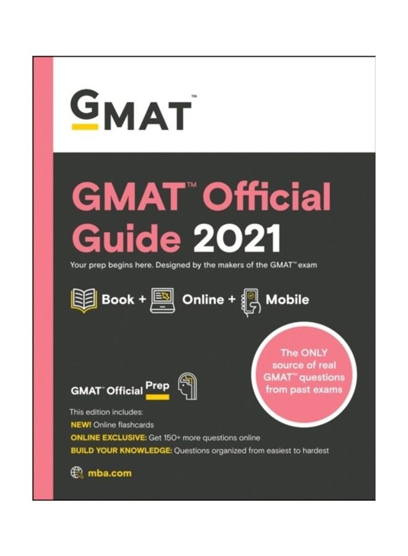 GMAT Official Guide 2021 Paperback English