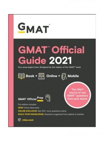 GMAT Official Guide 2021 Paperback الإنجليزية