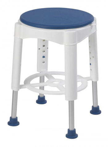 Rotating Padded Seat Bath Stool