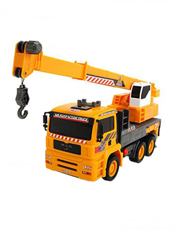 Air Pump Action Mobile Crane Truck