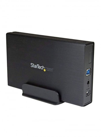 USB 3.1 SATA External Hard Drive For 3.5” SATA Drives 6TB Black