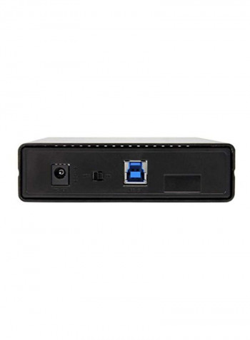 USB 3.1 SATA External Hard Drive For 3.5” SATA Drives 6TB Black