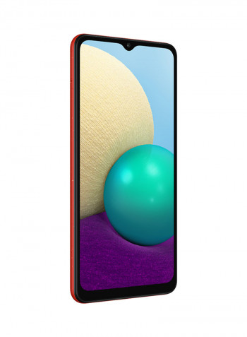 Galaxy A02 Dual SIM Red 3GB RAM 64GB 4G LTE