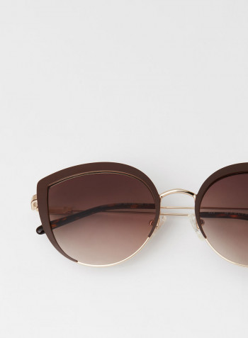 Women's UV Protection Cat Eye Sunglasses - Lens Size: 55 mm