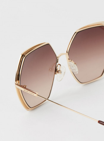 Women's UV Protection Oversized Sunglasses - Lens Size: 58 mm