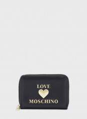 Logo Detail Zip Through Coin Purse Black reviews Logo Detail Zip Through Coin Purse Black