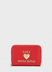 Logo Detail Zip Through Coin Purse Red reviews Logo Detail Zip Through Coin Purse Red