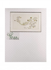 Pear Blossom Counted Cross Stitch Kit Beige