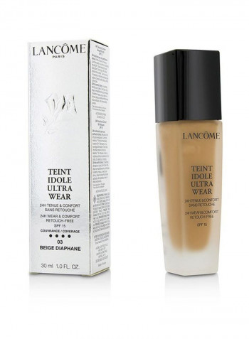 Teint Idole Ultra Wear Liquid Foundation SPF15 03 Beige Diaphane