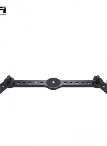 Dual Grip Gimbal Handle Tripod Black