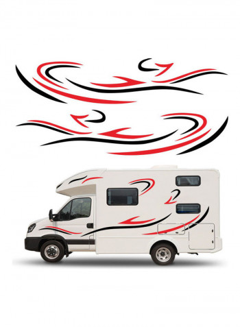 Self-Adhesive Side Body Sticker for Camper Caravan RV Trailer
