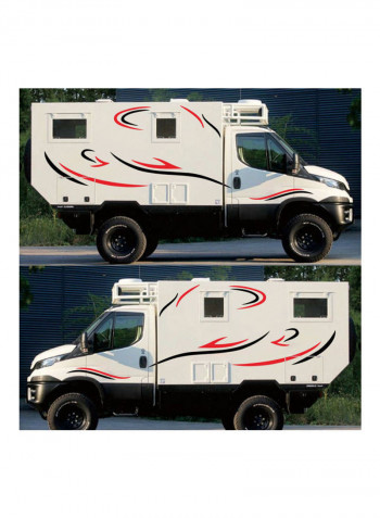 Self-Adhesive Side Body Sticker for Camper Caravan RV Trailer