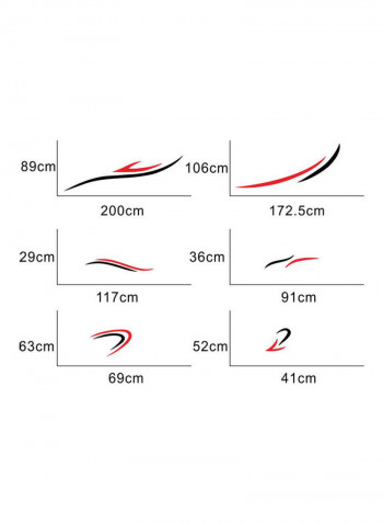 Self-Adhesive Side Body Sticker for Camper Caravan RV Trailer