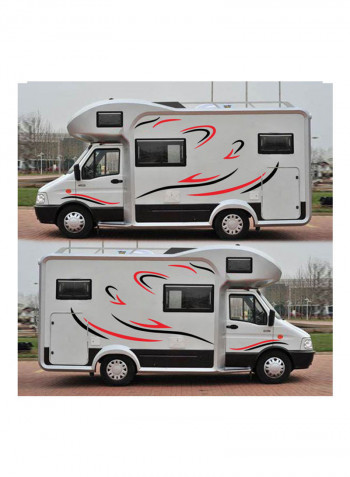 Self-Adhesive Side Body Sticker for Camper Caravan RV Trailer