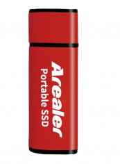 Portable Mini Solid State SSD Internal Hard Drive 128GB Red