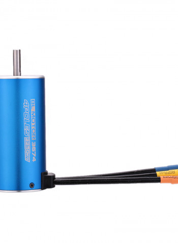 3674 2250KV 4P Sensorless Brushless Motor With 120A Brushless ESC For 1/8 RC Car Truck 11 x 6.5 x 9cm