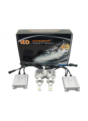 2-Piece Car LED Head Lamp