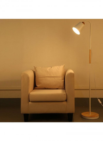Creative Metal Rotating Floor Lamp White 47 x 31 x 16centimeter