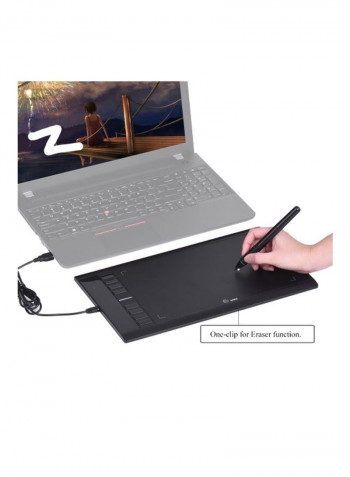 Digital Graphics Drawing Tablet Black