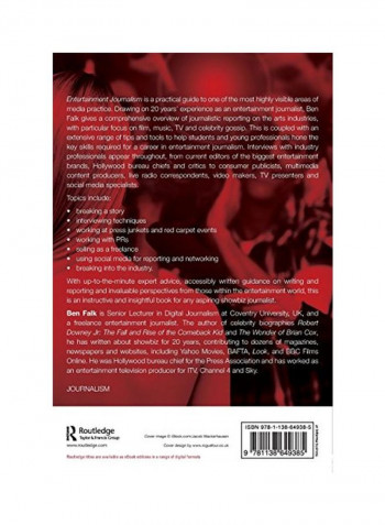 Entertainment Journalism: Making It Your Career Paperback