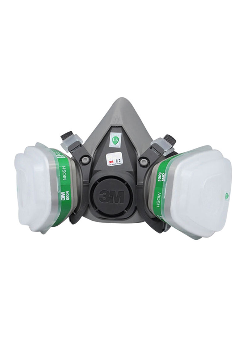 Half Face Respirator Gas Mask Multicolour 20 x 20 x 10centimeter