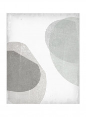 Soft Shapes III Wall Poster Multicolour 80x3.5x85centimeter