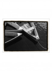 Dockside 3 Poster Black/White 95x65x3.5centimeter