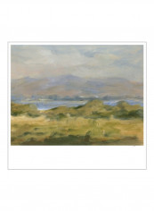 Impasto Landscape VI Wall Poster Green/Grey 80x75x3.5centimeter