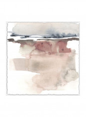 Earth Horizon III Wall Poster Brown/Grey 75x3.5x75centimeter