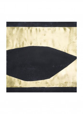Shape Shifter I Wall Poster Beige/Black 80x80x3.5centimeter